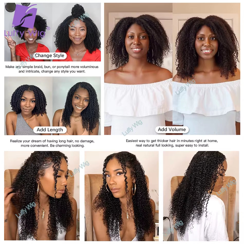 Afro Kinky I-Tips - The Ultimate 4C Blend Extension