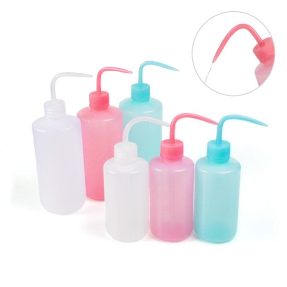 150/250/500ml Eyelash Extension Clean Bottle/Washing Lash Brush Applicator Remover Kit