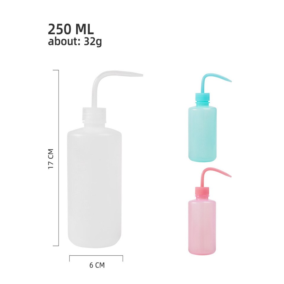 150/250/500ml Eyelash Extension Clean Bottle/Washing Lash Brush Applicator Remover Kit