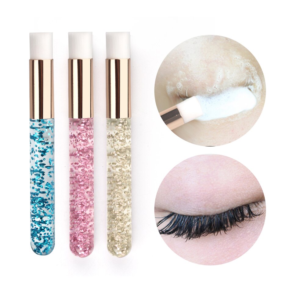 150/250/500ml Eyelash Extension Clean Bottle/Washing Lash Brush Applicator Remover Kit